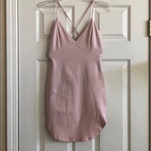 Parvenue mini dress light pink